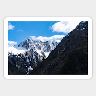 New Zealand Mountains Sticker